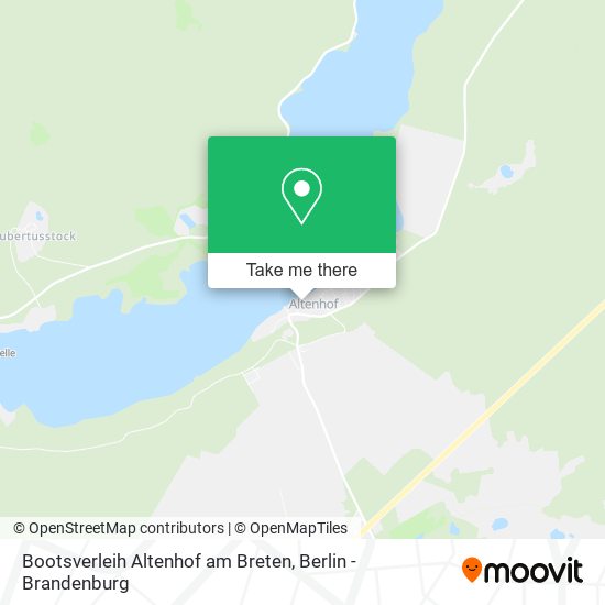 Bootsverleih Altenhof am Breten map