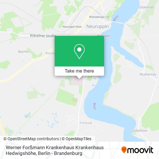 Werner Forßmann Krankenhaus Krankenhaus Hedwigshöhe map