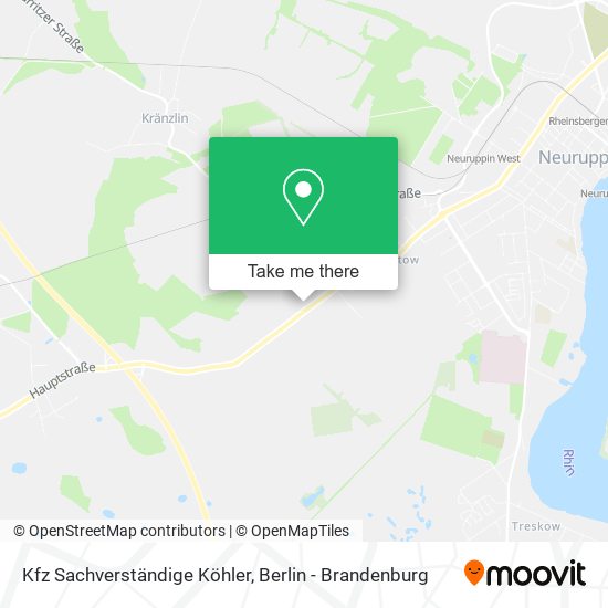 Kfz Sachverständige Köhler map