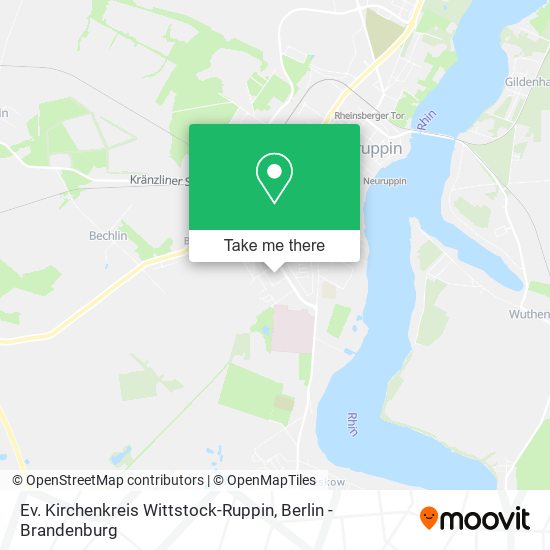 Ev. Kirchenkreis Wittstock-Ruppin map