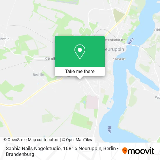 Карта Saphia Nails Nagelstudio, 16816 Neuruppin