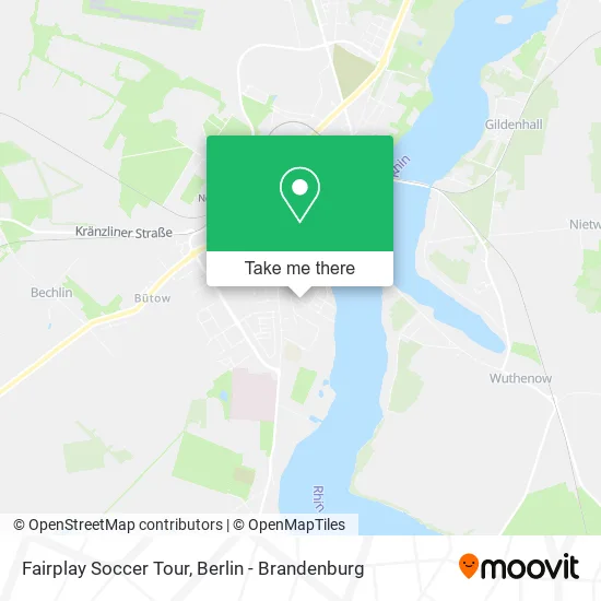 Fairplay Soccer Tour map