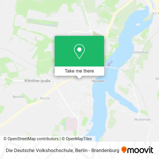 Die Deutsche Volkshochschule map