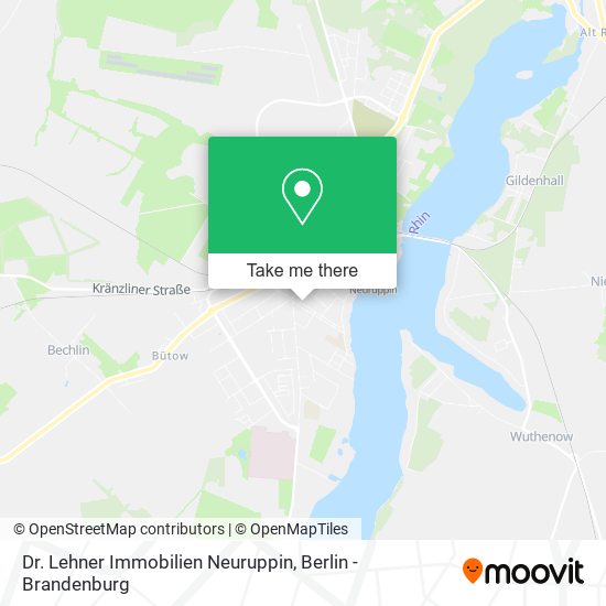 Dr. Lehner Immobilien Neuruppin map