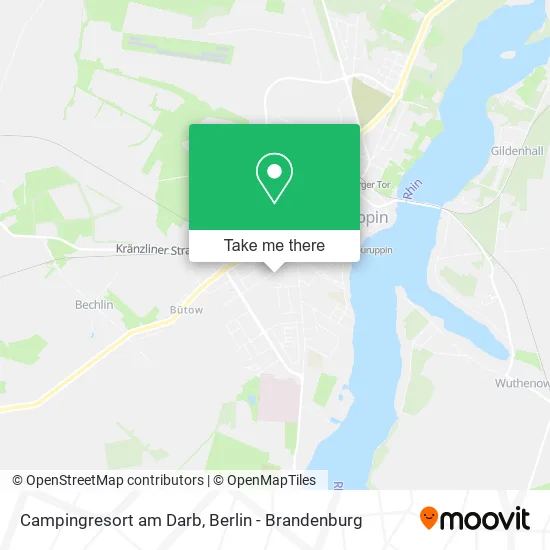 Карта Campingresort am Darb