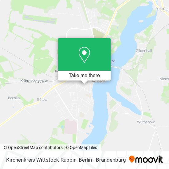 Kirchenkreis Wittstock-Ruppin map