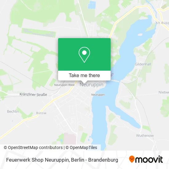 Карта Feuerwerk Shop Neuruppin
