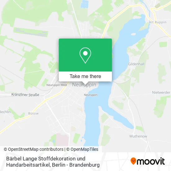 Карта Bärbel Lange Stoffdekoration und Handarbeitsartikel