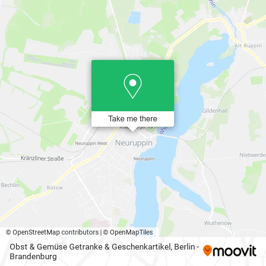 Карта Obst & Gemüse Getranke & Geschenkartikel