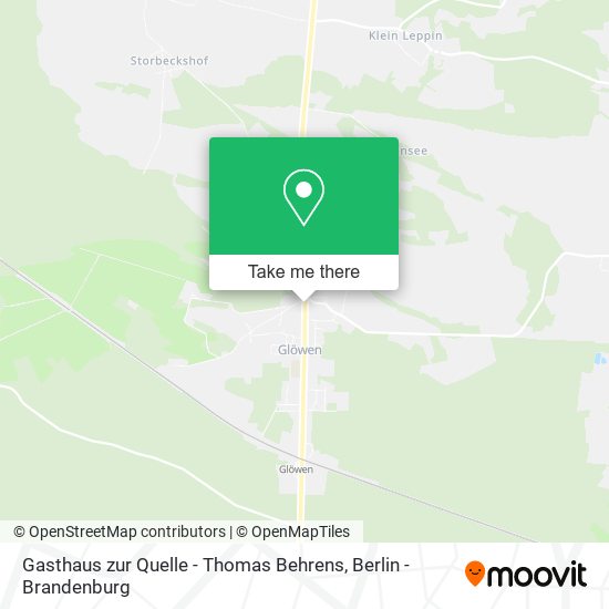 Gasthaus zur Quelle - Thomas Behrens map