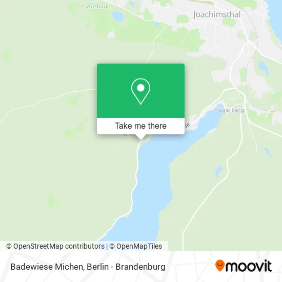 Badewiese Michen map