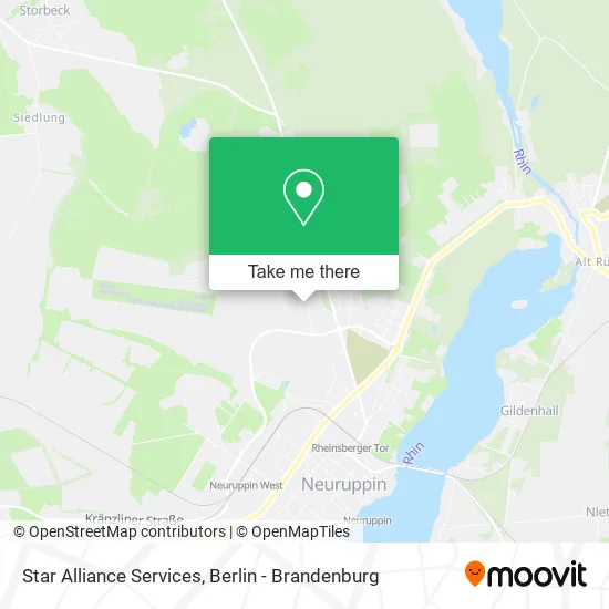 Star Alliance Services map