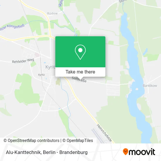 Карта Alu-Kanttechnik