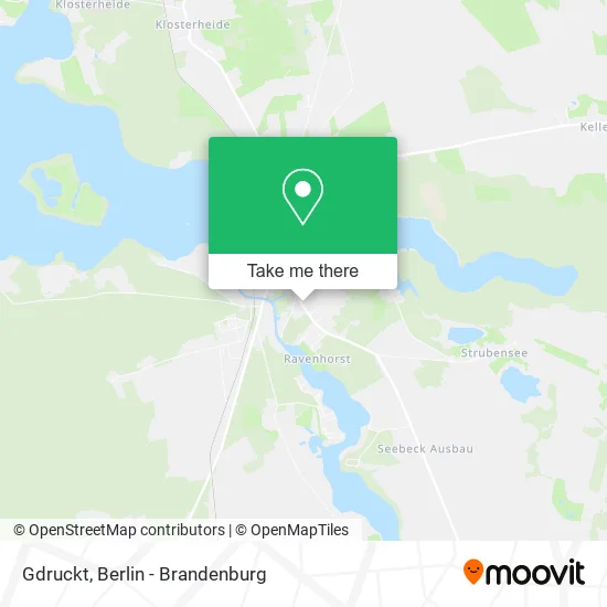 Карта Gdruckt