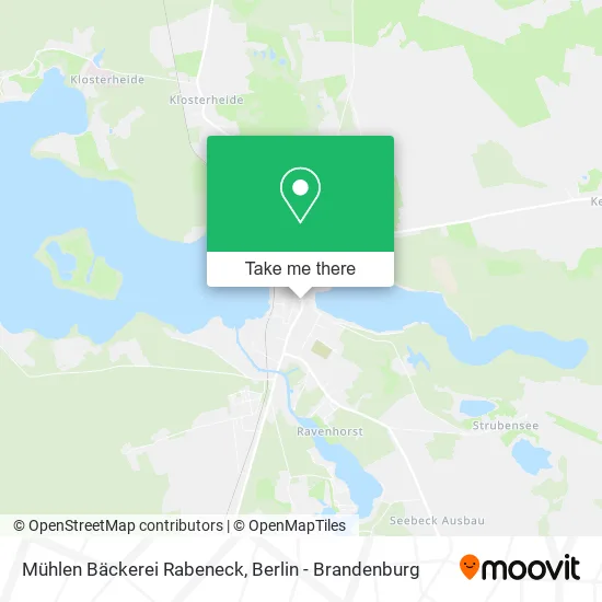 Карта Mühlen Bäckerei Rabeneck