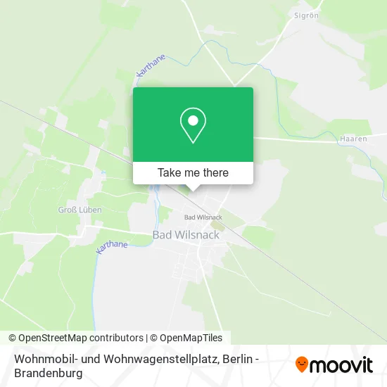 Wohnmobil- und Wohnwagenstellplatz map