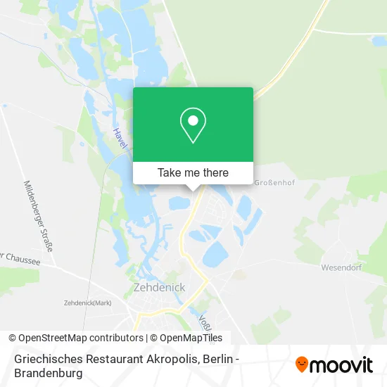 Griechisches Restaurant Akropolis map