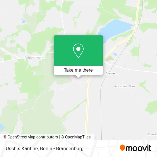 Карта Uschis Kantine