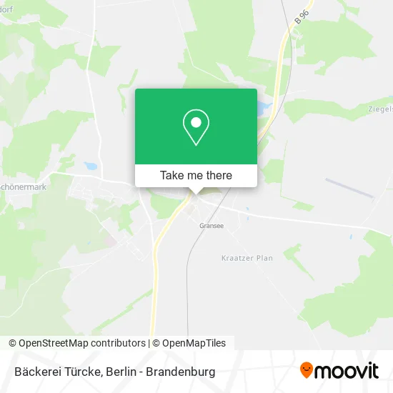 Карта Bäckerei Türcke