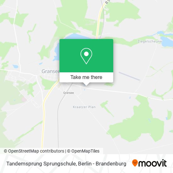 Tandemsprung Sprungschule map