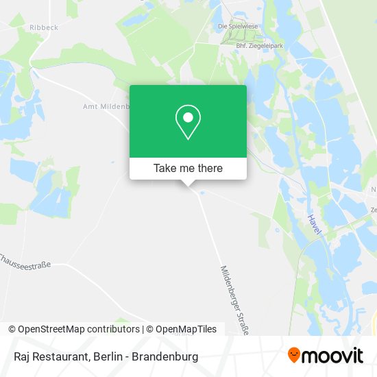 Raj Restaurant map
