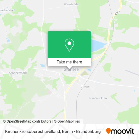 Карта Kirchenkreisobereshavelland