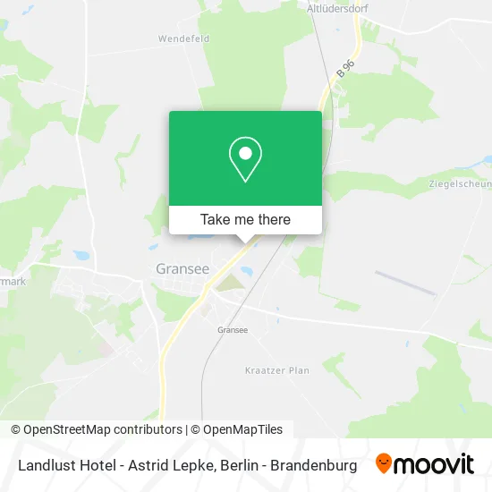 Карта Landlust Hotel - Astrid Lepke