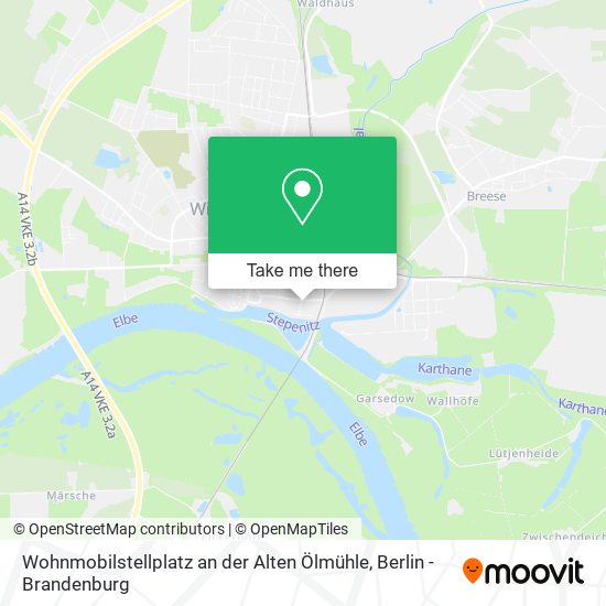 Wohnmobilstellplatz an der Alten Ölmühle map