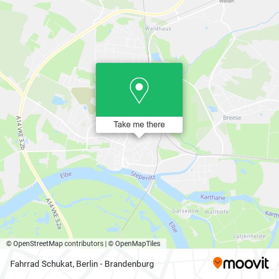 Fahrrad Schukat map