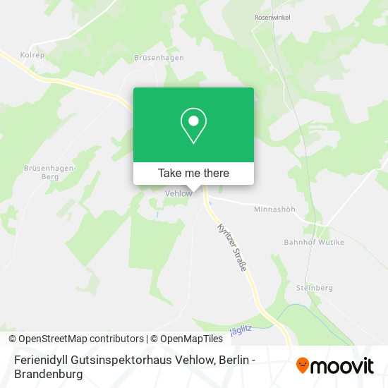 Карта Ferienidyll Gutsinspektorhaus Vehlow