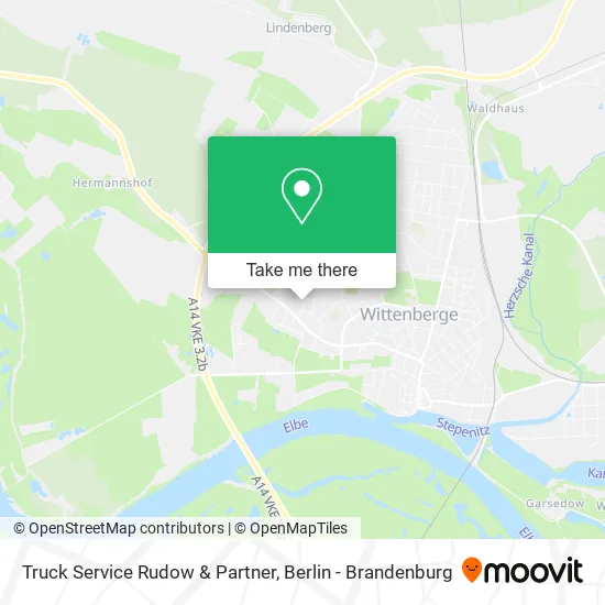 Карта Truck Service Rudow & Partner