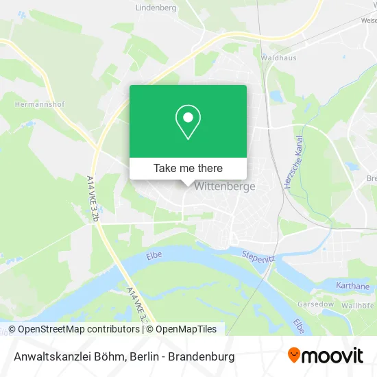 Карта Anwaltskanzlei Böhm