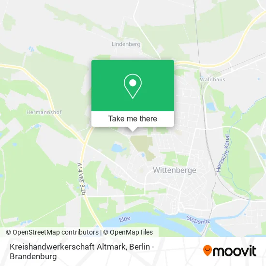 Карта Kreishandwerkerschaft Altmark