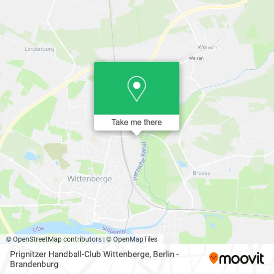 Карта Prignitzer Handball-Club Wittenberge