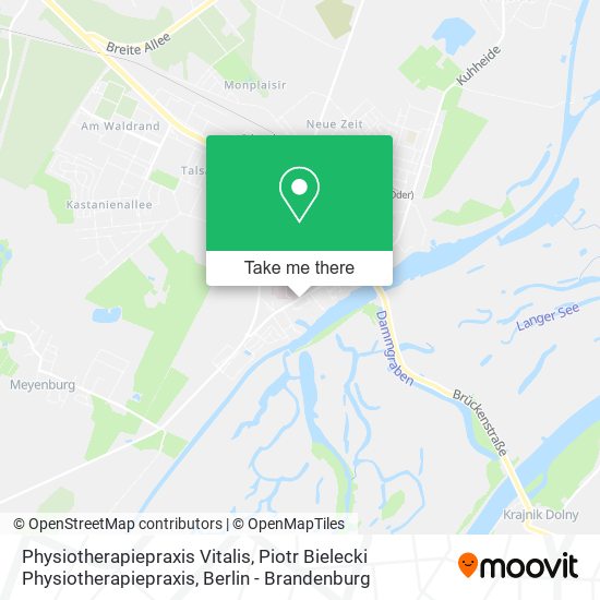 Physiotherapiepraxis Vitalis, Piotr Bielecki Physiotherapiepraxis map