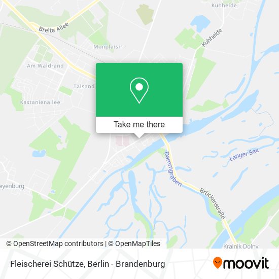 Fleischerei Schütze map