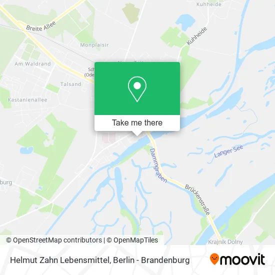 Helmut Zahn Lebensmittel map