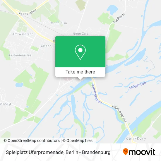 Карта Spielplatz Uferpromenade