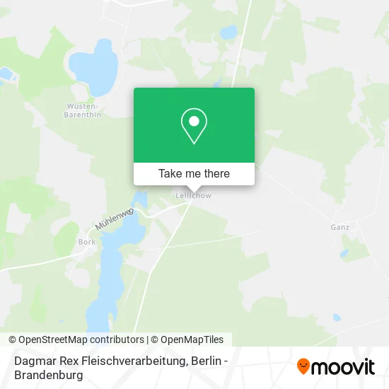 Карта Dagmar Rex Fleischverarbeitung