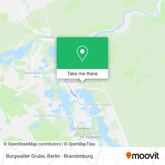 Burgwaller Grube map