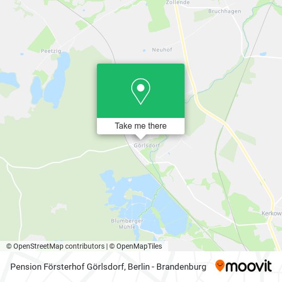 Pension Försterhof Görlsdorf map