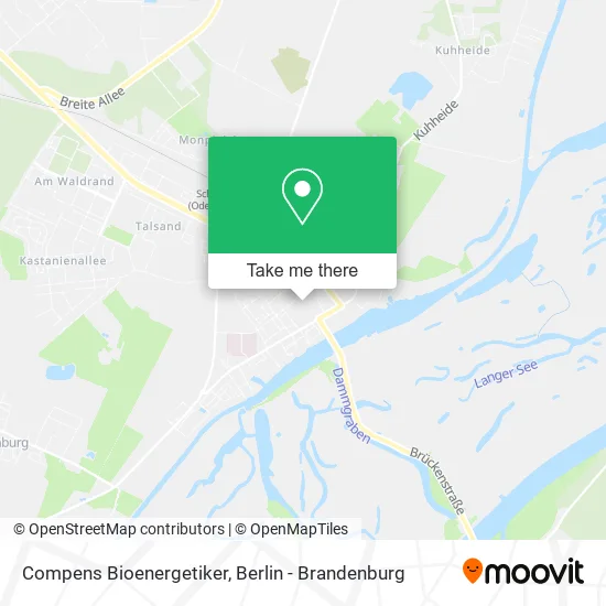 Карта Compens Bioenergetiker