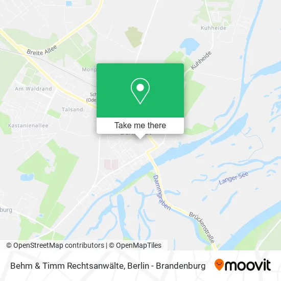 Карта Behm & Timm Rechtsanwälte