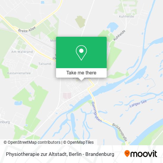 Physiotherapie zur Altstadt map