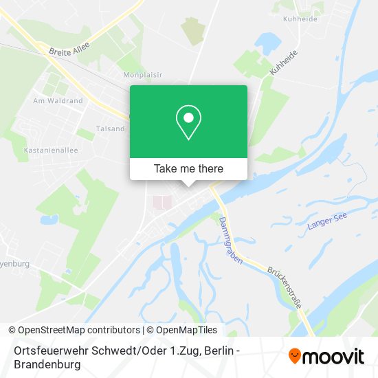 Ortsfeuerwehr Schwedt / Oder 1.Zug map