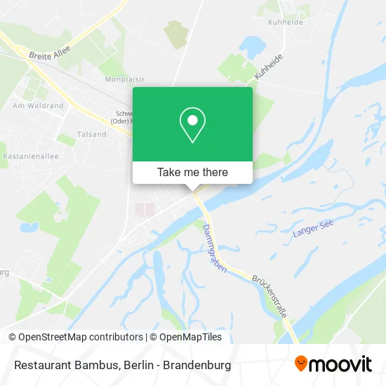 Карта Restaurant Bambus