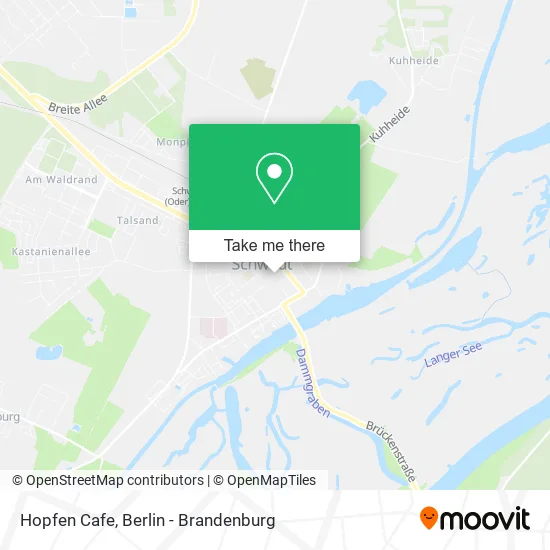 Карта Hopfen Cafe