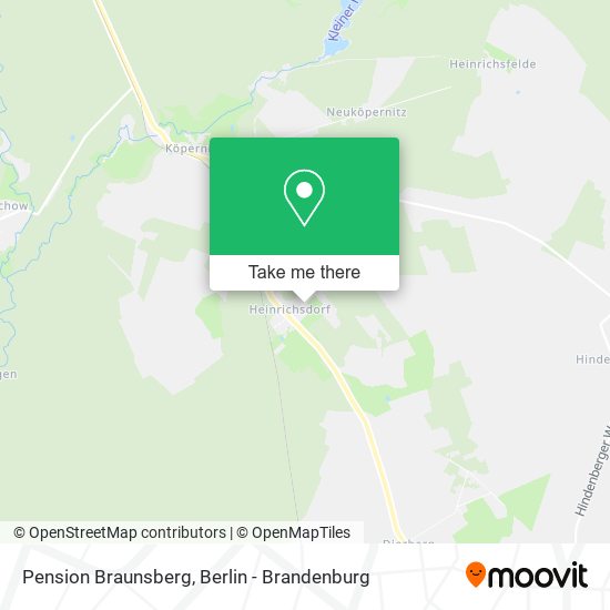 Pension Braunsberg map