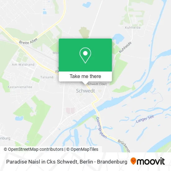 Карта Paradise Naisl in Cks Schwedt