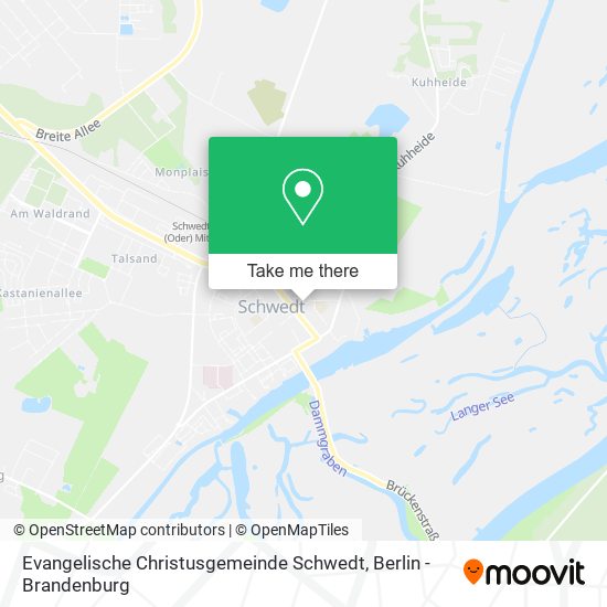 Evangelische Christusgemeinde Schwedt map